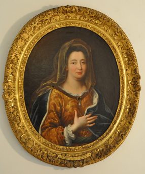 Tableau : «Madame de Maintenon en sainte Françoise romaine» Anonyme, d'après Pierre Mignard (1612–1695)