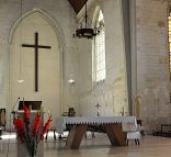 Le chœur de l'église Saint-Gilles