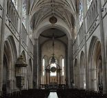La nef de la basilique Notre-Dame à Alençon