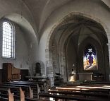 La nef et le chœur de l'église Saint-Pierre-et-Saint-Paul