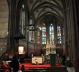 Le chœur de l'église Notre-Dame des Menus