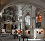 La nef de la chapelle des Jésuites de Chaumont