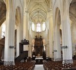 La nef de l'église Saint–Jacques et Saint–Christophe