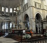 Le chœur de la cathédrale de Langres, XIIe siècle