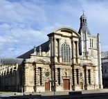 La  façade occidentale de la cathédrale Notre-Dame du Havre