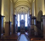 La nef de l'église Saint-Martin à Meudon