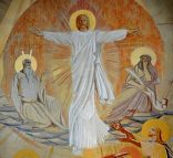 La peinture de la Transfiguration dans le chur de l'église Saint-Jacques (détail) La peinture de la Transfiguration dans le chur de l'église Saint-Jacques (détail)