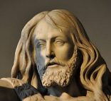 Saint-Jean-Baptiste par Adrien Fourdrin, 1858 (détail) Saint-Jean-Baptiste par Adrien Fourdrin, 1858 (détail)