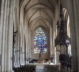 La nef de l'église Notre-Dame à Niort