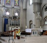 Le chœur de l'église Saint-Lubin à Rambouillet