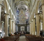 La nef du temple Saint-Éloi à Rouen