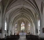 La nef de l'église Saint-Parres