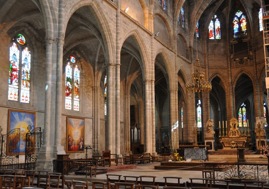 Le chœur de la cathédrale Saint-Jean-Baptiste.