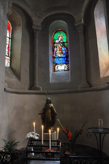 Chapelle rayonnante de la Vierge.