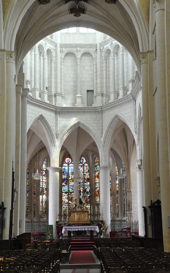 Le chœur Renaissance de Saint-Eusèbe avec la coupole.