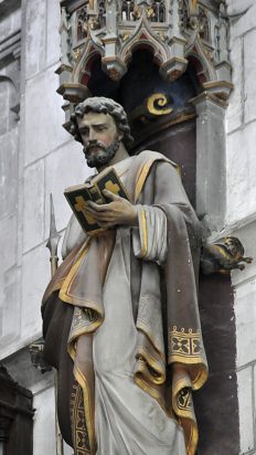 Saint Thomas dans sa niche (moderne)