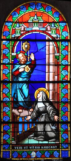 L'Apparition du Sacré–Cœur à Marie–Marguerite Alacoque à Paray–le–Monial
