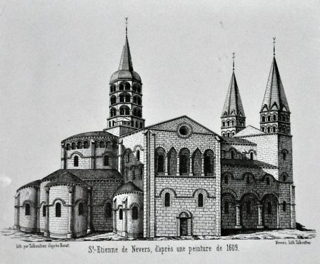 Dessin de l'église de 1609