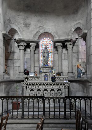 La chapelle de la Vierge dans le croisillon sud du transept