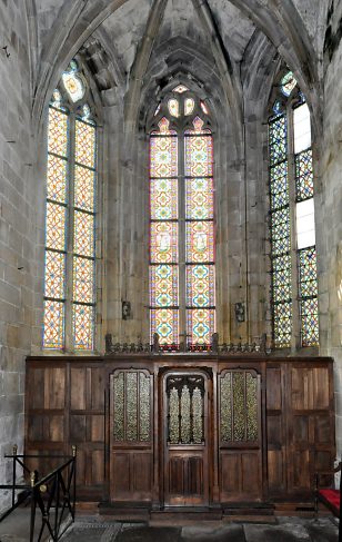 Chapelle rayonnante dans l'abside