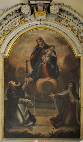 La Donation du Rosaire (tableau du XIXe siècle)