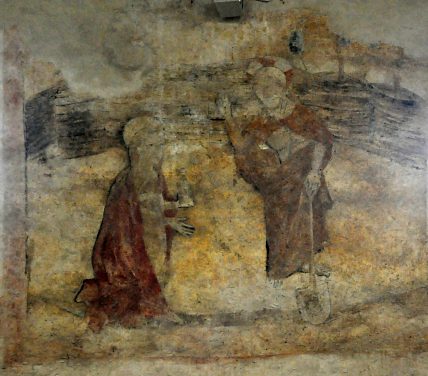 Peinture murale : L'Apparition à Marie-Madeleine.