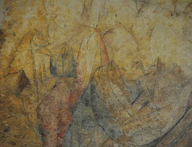 Peinture murale : La Mise au tombeau