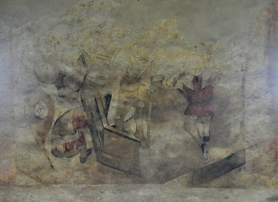 Peinture murale : La Résurrection.