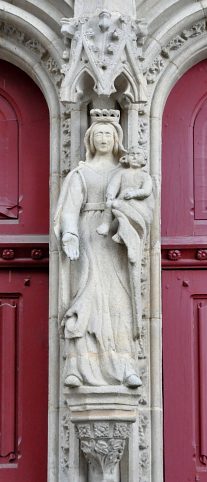 La Vierge à l'Enfant (XVe siècle)