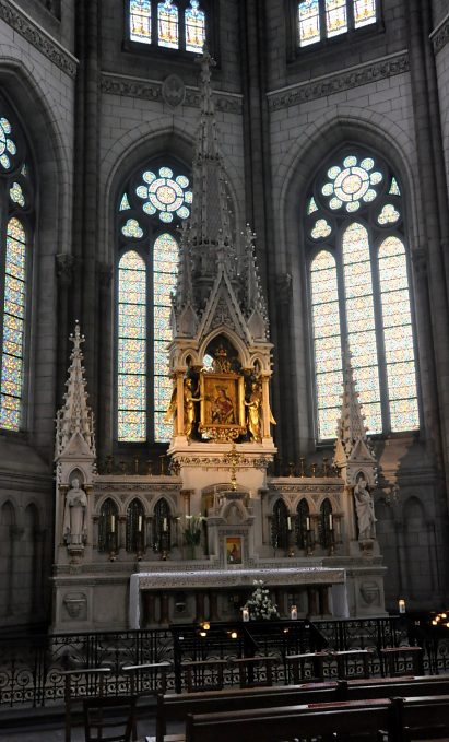 Le retable XIXe siècle de la chapelle Notre-Dame de Bonne Nouvelle
