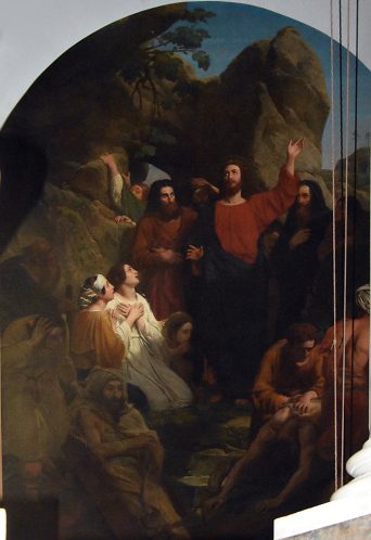 La Résurrection de Lazare, toile d'Éloi Firmin Féron