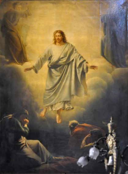 Tableau «La Transfiguration» dans le chœur