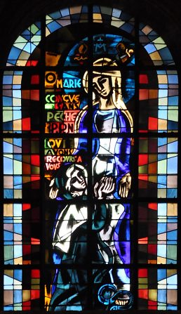 Vitrail «Notre-Dame de Lourdes»