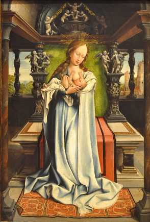 «Vierge allaitant l'Enfant»