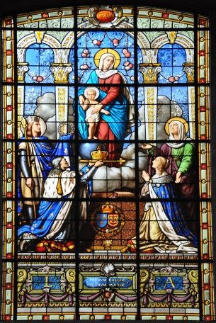 Saint-Vincent de Paul à Blois, vitrail