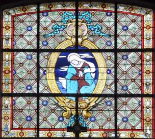 église Saint-Vincent de Paul à Blois, vitrail