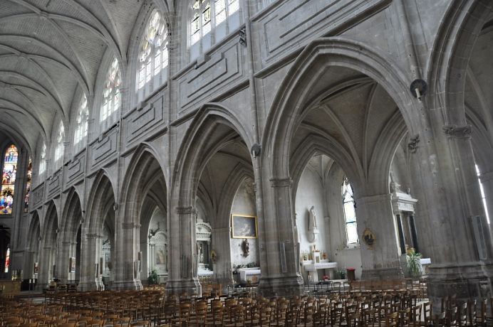 Cathédrale Saint-Louis à Blois, élévation