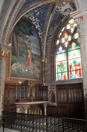 Chapelle latérale Sainte-Solange.