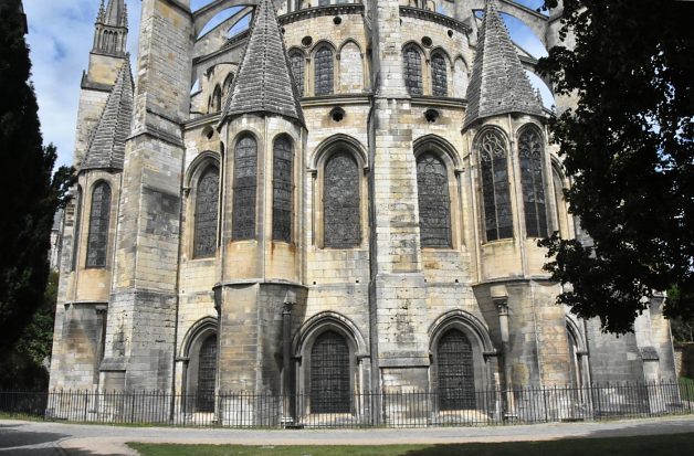 Le chevet de la cathédrale Saint-Étienne.