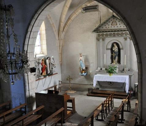 Chapelle de la Vierge dans le croisillon sud du transept