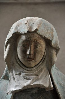 La Vierge de Pitié, détail
