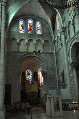 Le croisillon gauche du transept