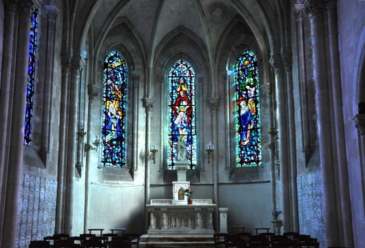Chapelle axiale de la Sainte Vierge