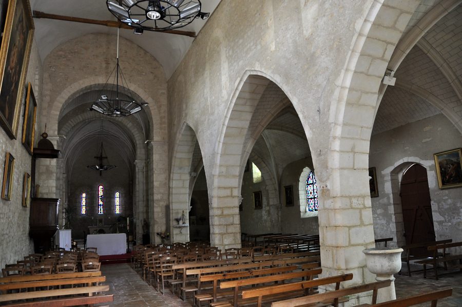 Vue d'ensemble de l'église Saint-Maur