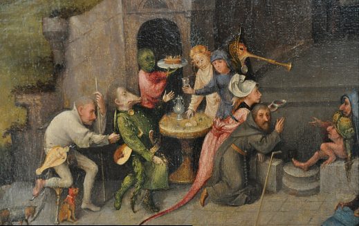 La Tentation de saint Antoine d'aprs Hieronymus Bosch (1453?-1516)