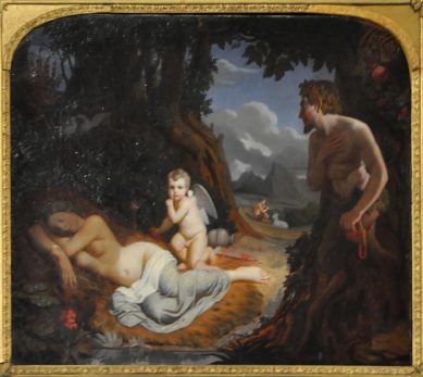 Vnus endormie de Louis Joseph Digout (1821-?)