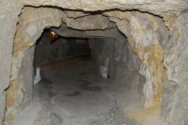 Le souterrain au cœur du tuffeau de Touraine