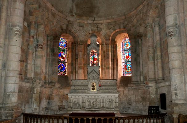 Chapelle axiale du XIIe siècle
