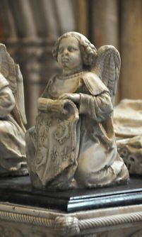 Un ange du tombeau des "Enfants de France"