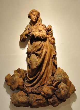 Vierge de l'Assomption, 1ère moitié du XVIIIe siècle.